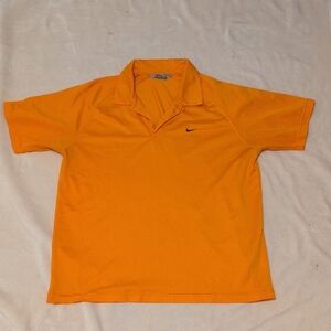 Nike Mens Orange Polo Shirt Size XXL